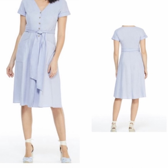 Gal Meets Glam lavender dress NWT - Picture 2 of 12